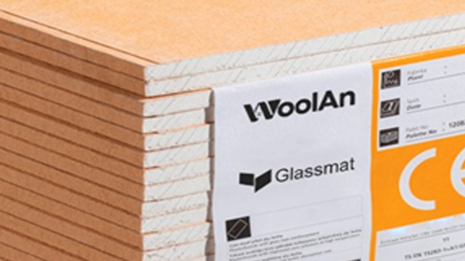 Glass mat reinforced facade panels